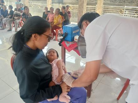 Posyandu “Melati” Banjar Dinas Widarbasari  Desa Padangbulia